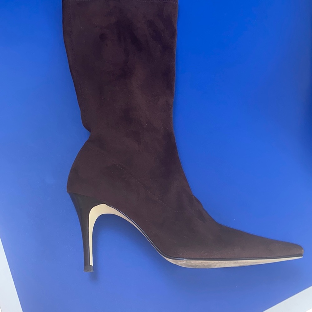 Isaac Mizrahi suede boots